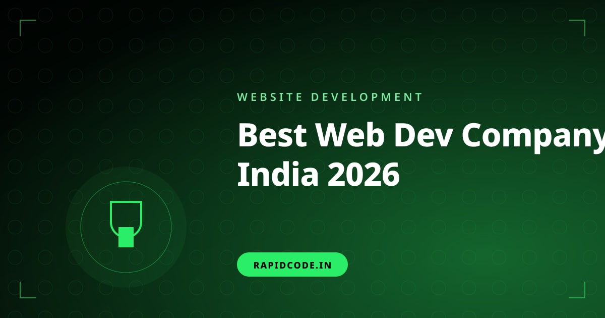 Best Website Development Company in India 2026 - What to Look For (And How to Avoid Getting Burned)
