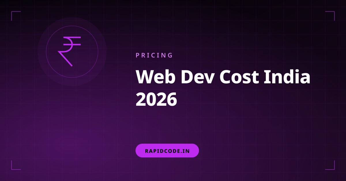 Website Development Cost in India 2026: Complete Pricing Guide