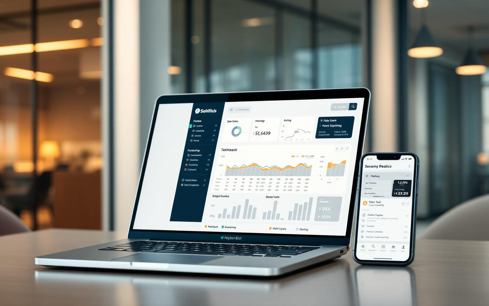 Internal Dashboard - Dashboard case study by RapidCode
