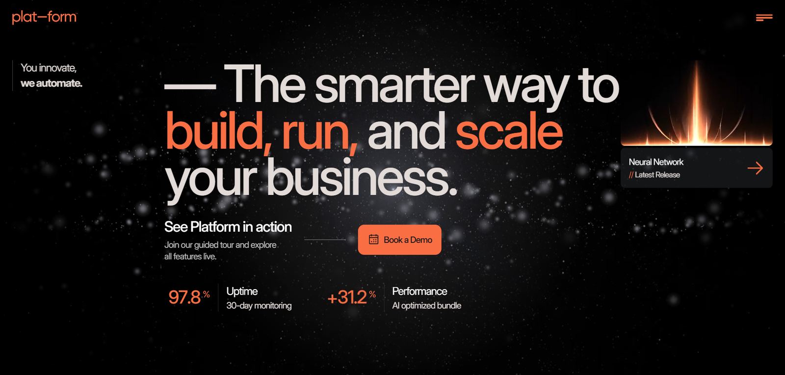 Platform: Build, Run & Scale