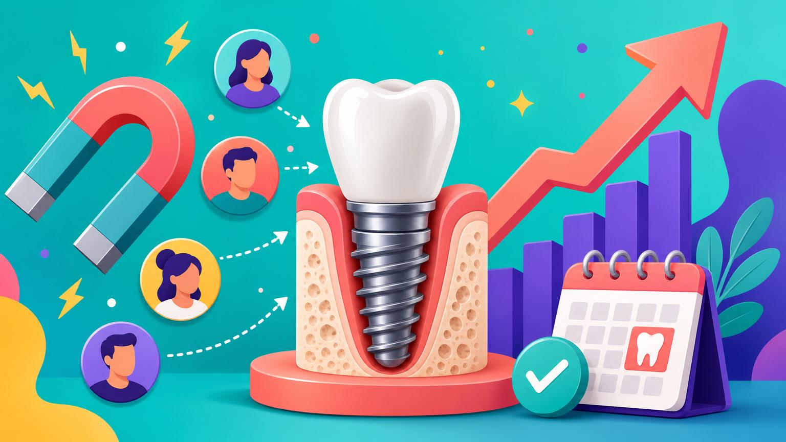 How to Increase Dental Implant Leads (Without Burning Money on Ads)