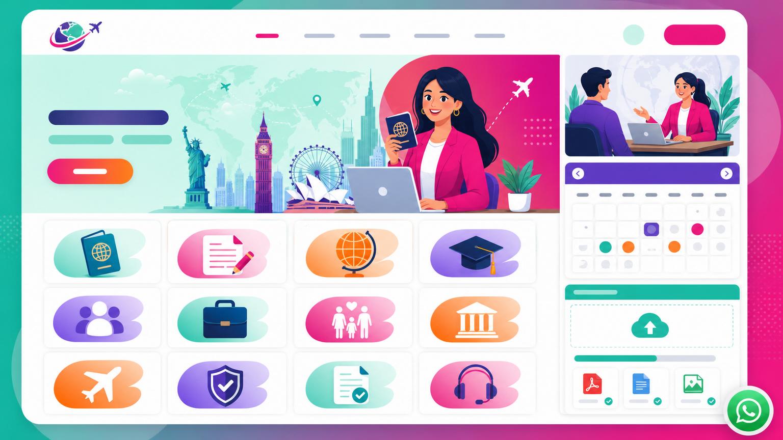 12 Website Features Every Visa Consultant Needs in 2026